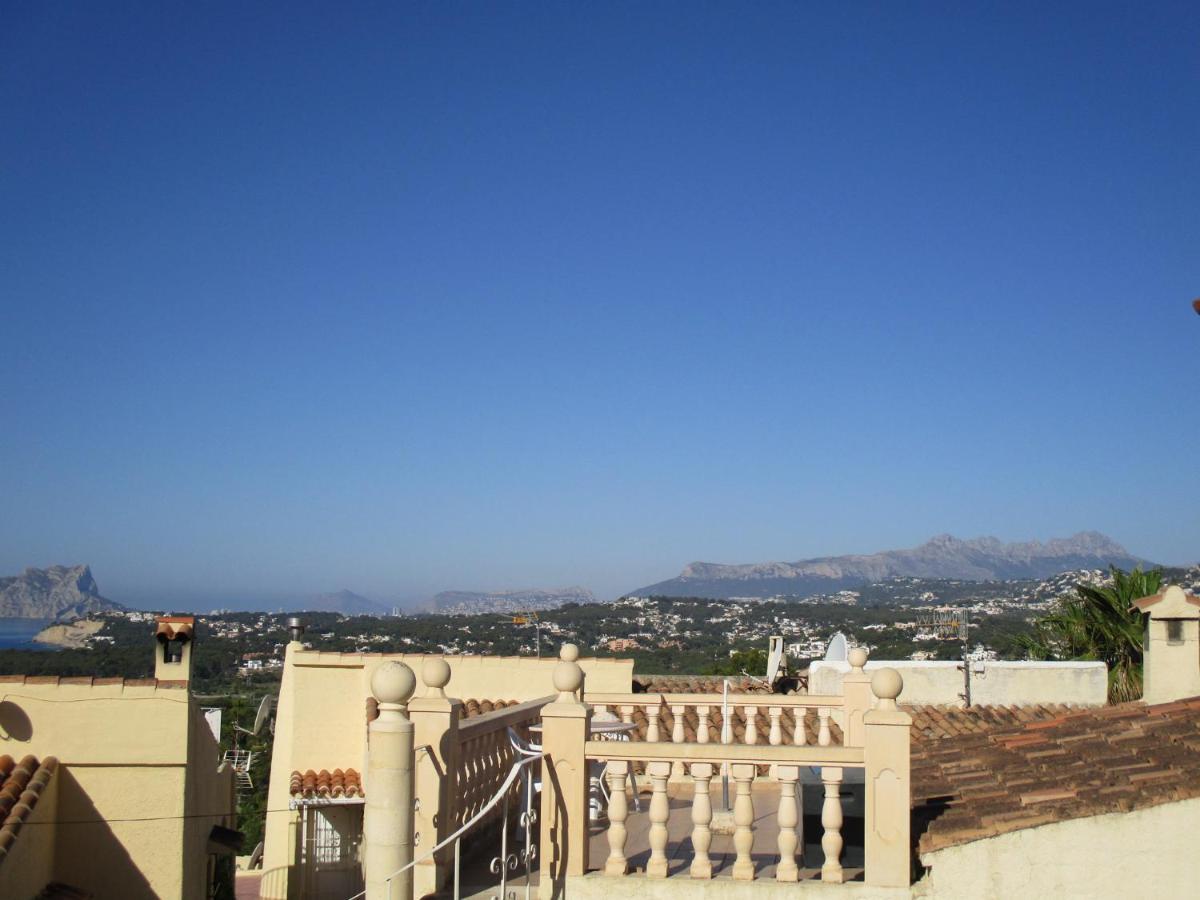 Strandnahe Wohnung Mit Meerblick Moraira Exterior photo