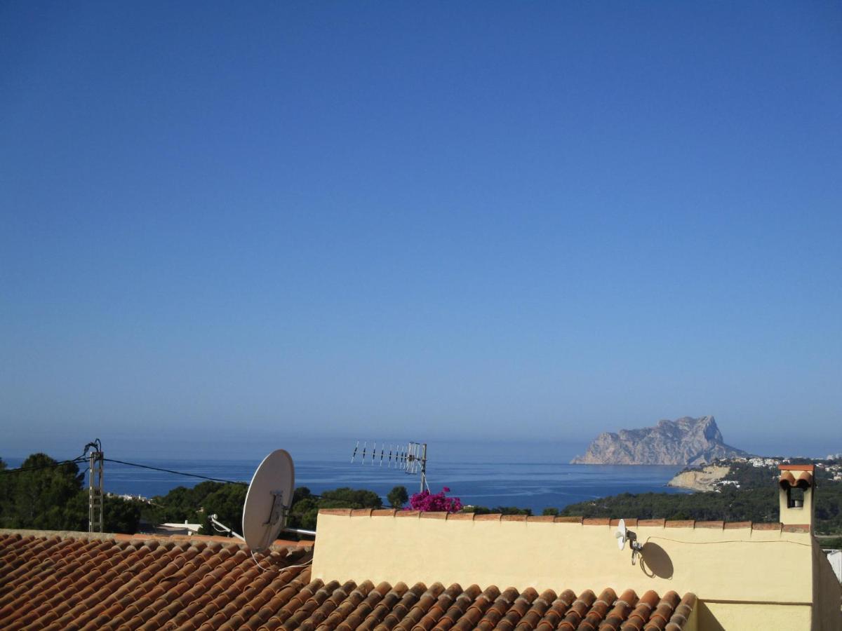 Strandnahe Wohnung Mit Meerblick Moraira Exterior photo