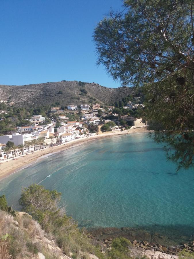 Strandnahe Wohnung Mit Meerblick Moraira Exterior photo