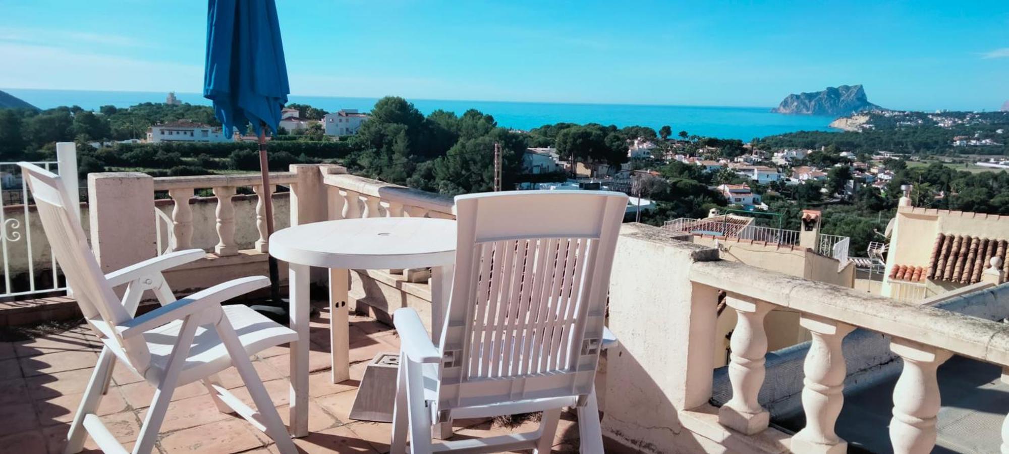 Strandnahe Wohnung Mit Meerblick Moraira Exterior photo